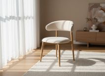 Eetkamerstoel ISU - Naturel eikenhout CRE-5-000002-2-N903