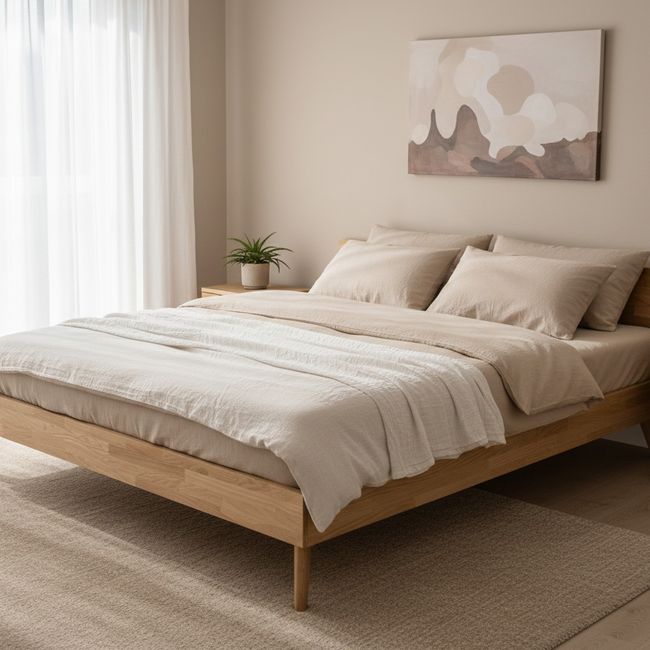 Bedkader ANCONA - Bianco Eik