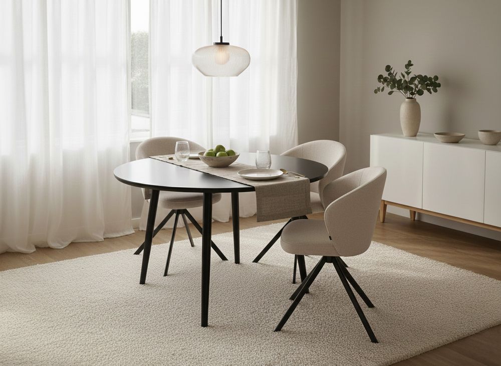 Eetkamerstoel LAZIO - Beige MED-37-000001