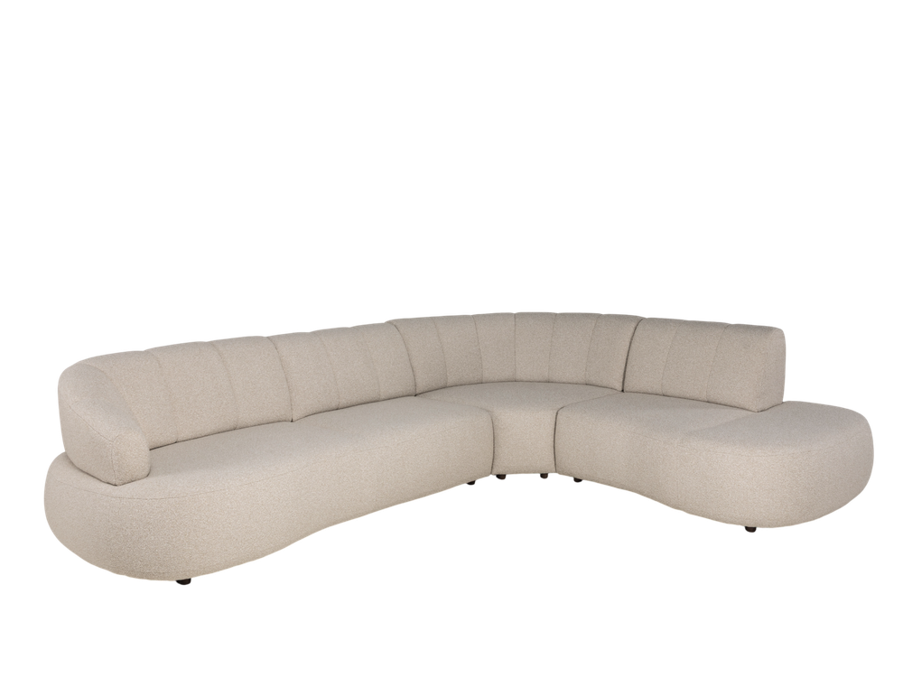 Hoeksalon BURGOS - Cloudy Beige C-HEH-395-HKTZ