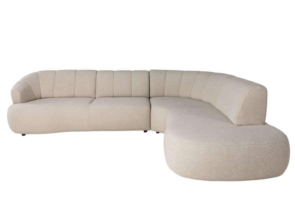 Hoeksalon BURGOS - Cloudy Beige C-HEH-395-HKTZ