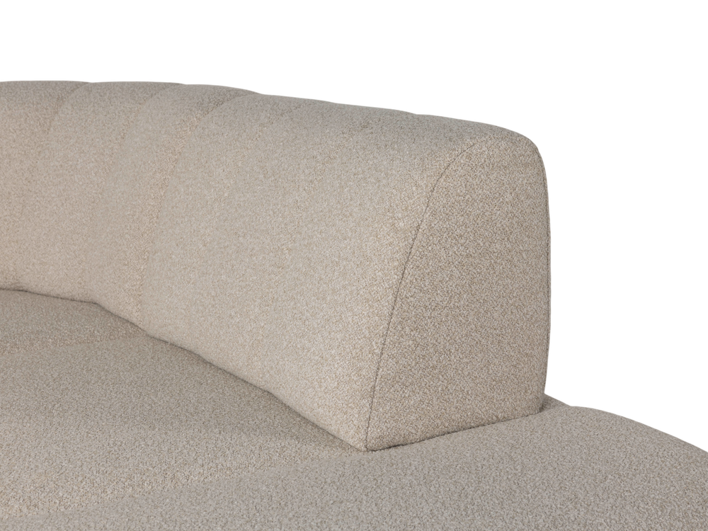 Hoeksalon BURGOS - Cloudy Beige C-HEH-395-HKTZ