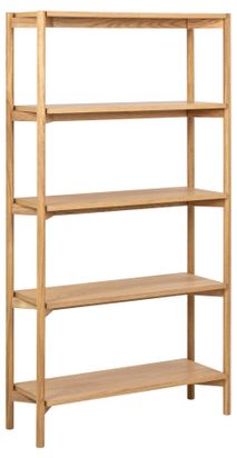 Boekenrek BRAIDWOOD - Eikenfineer ACT 107230