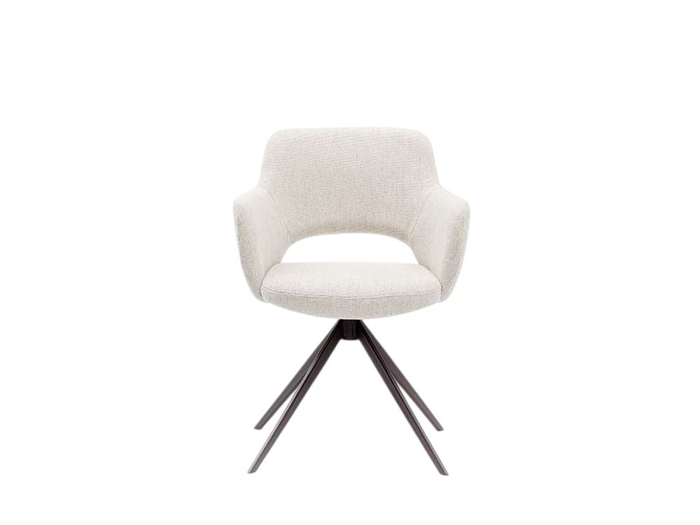 Draaibare eetkamerstoel SLIDE - Wit YLI SL ST-SR901-N