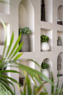 Bloempot IMARA L - Clay Washed POP P4030-16-16