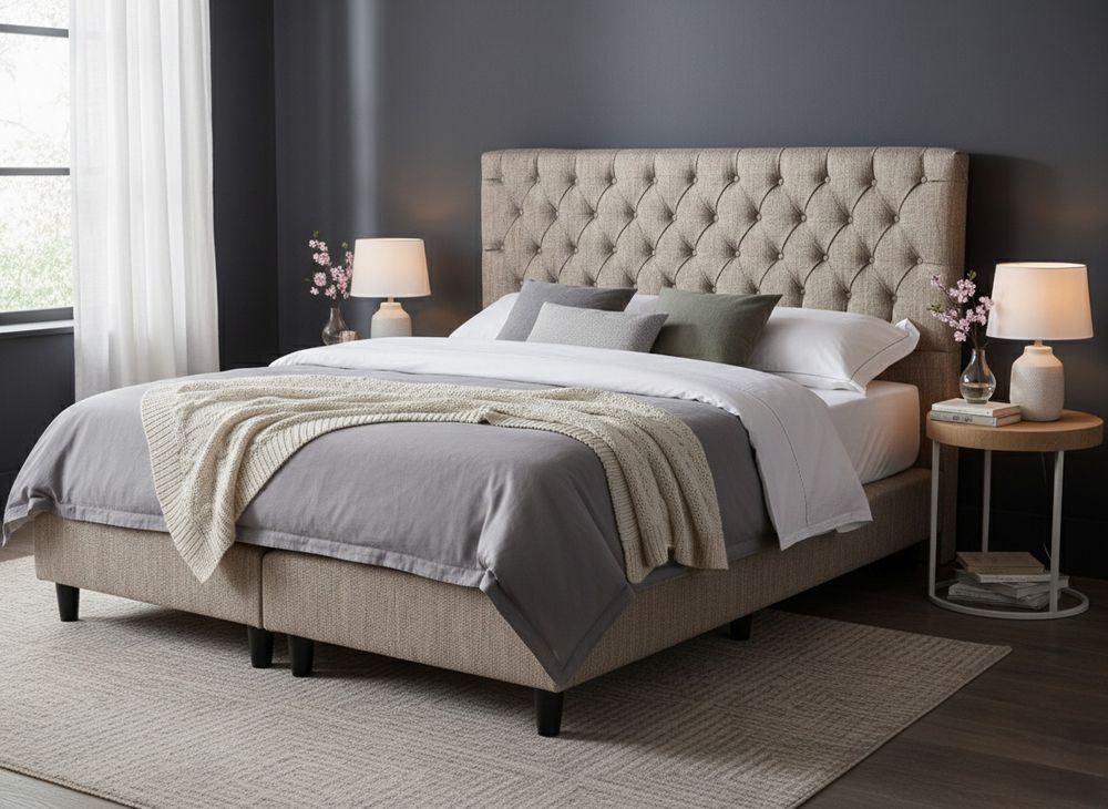 Boxspring 180 cm excl. matras DINANT - Solta 03 SFD-7-000003-S25