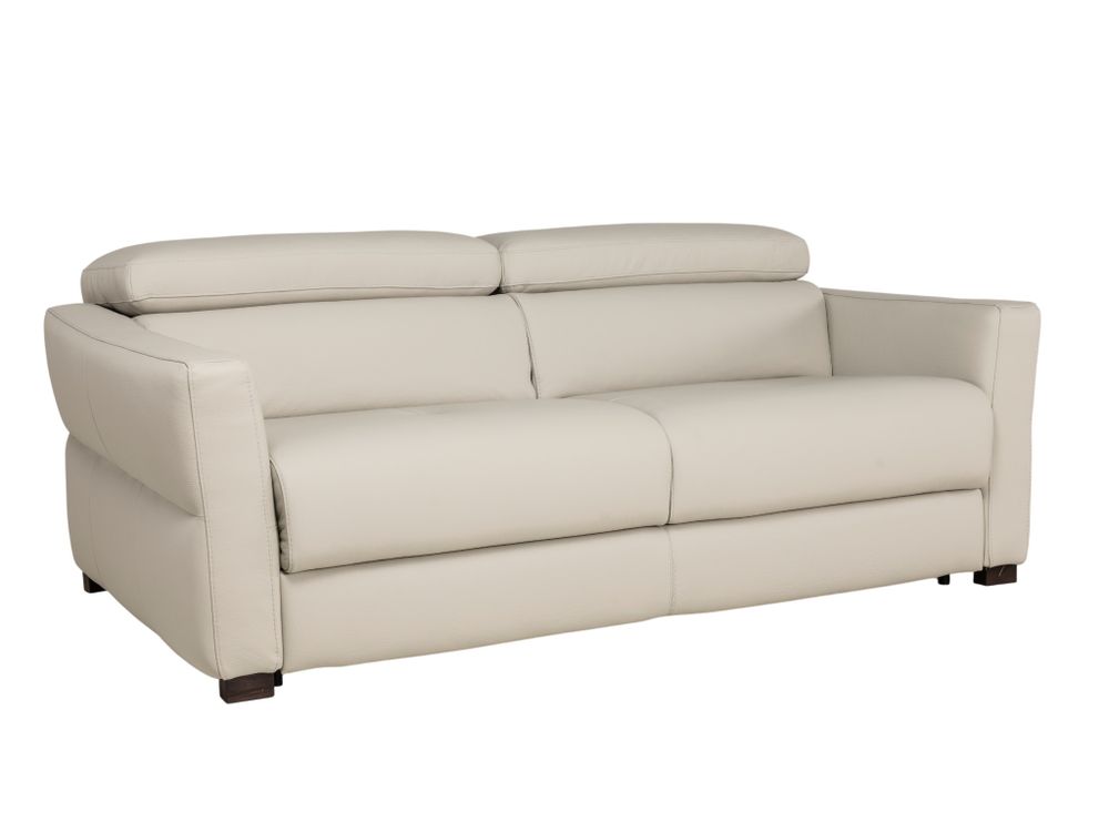 3-zit zetelbed MONTREAL - Leder crème DDV 1P310FA1