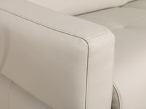 3-zit zetelbed MONTREAL - Leder crème DDV 1P310FA1