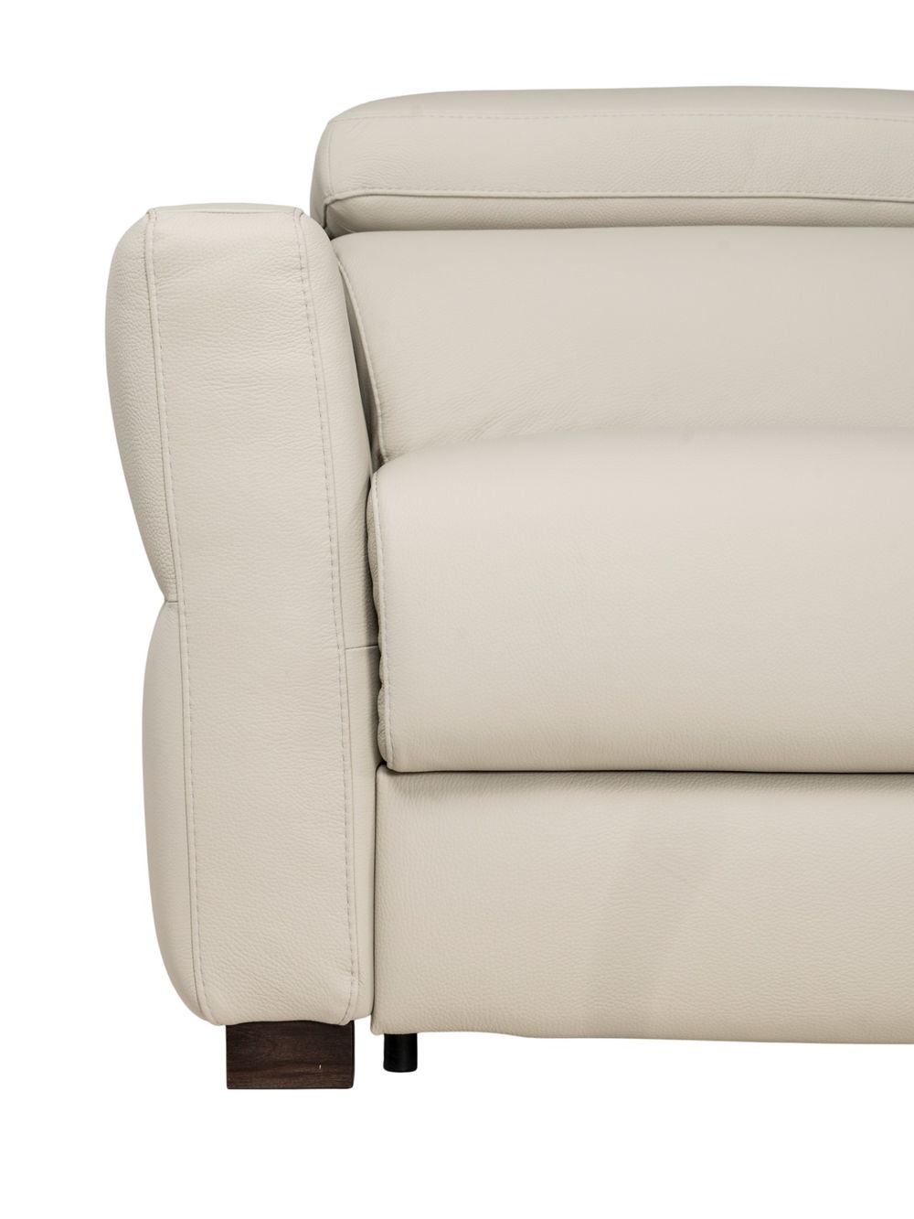 3-zit zetelbed MONTREAL - Leder crème DDV 1P310FA1