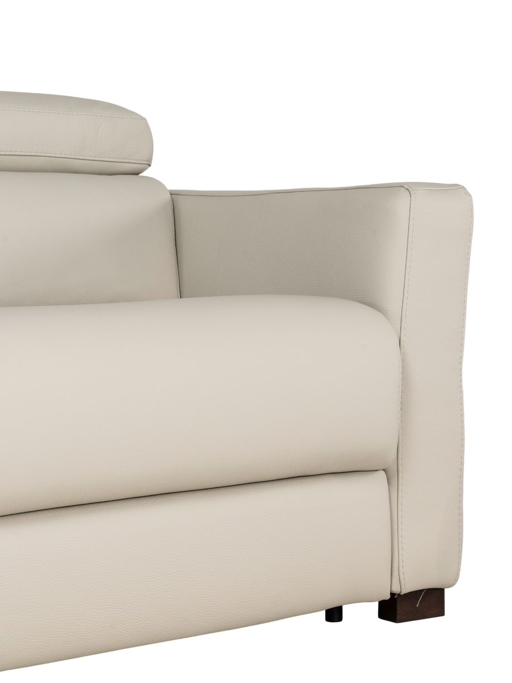 3-zit zetelbed MONTREAL - Leder crème DDV 1P310FA1