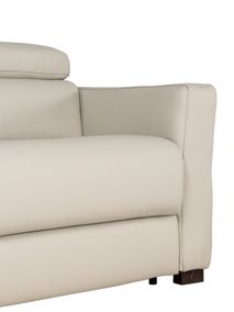 3-zit zetelbed MONTREAL - Leder crème DDV 1P310FA1