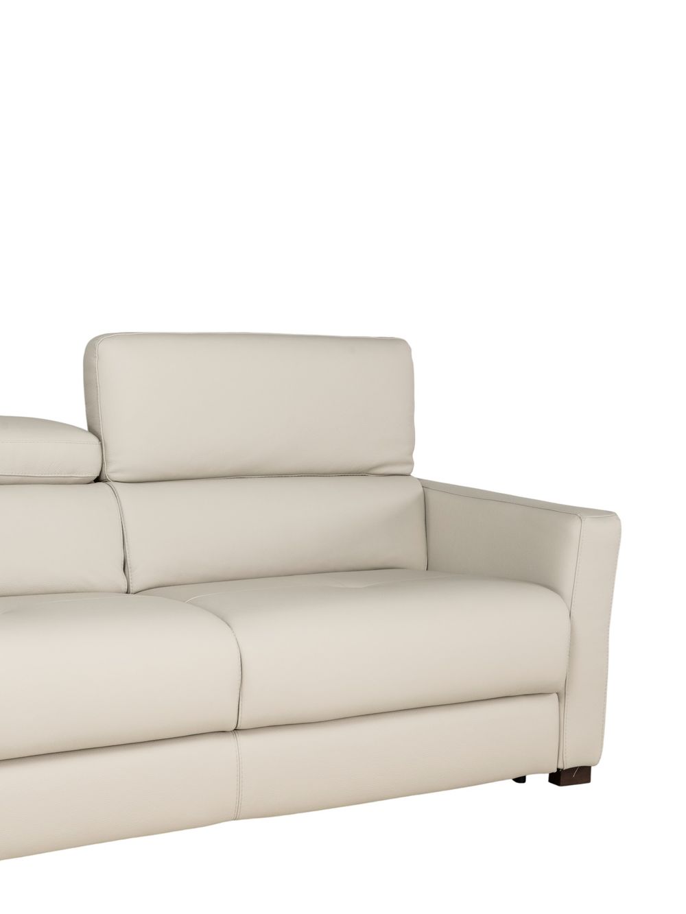 3-zit zetelbed MONTREAL - Leder crème DDV 1P310FA1