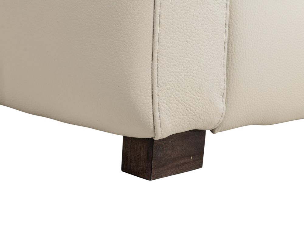 3-zit zetelbed MONTREAL - Leder crème DDV 1P310FA1