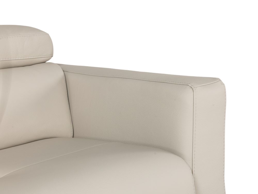 3-zit zetelbed MONTREAL - Leder crème DDV 1P310FA1