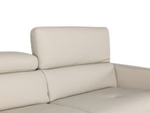3-zit zetelbed MONTREAL - Leder crème DDV 1P310FA1