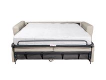 3-zit zetelbed MONTREAL - Leder crème DDV 1P310FA1