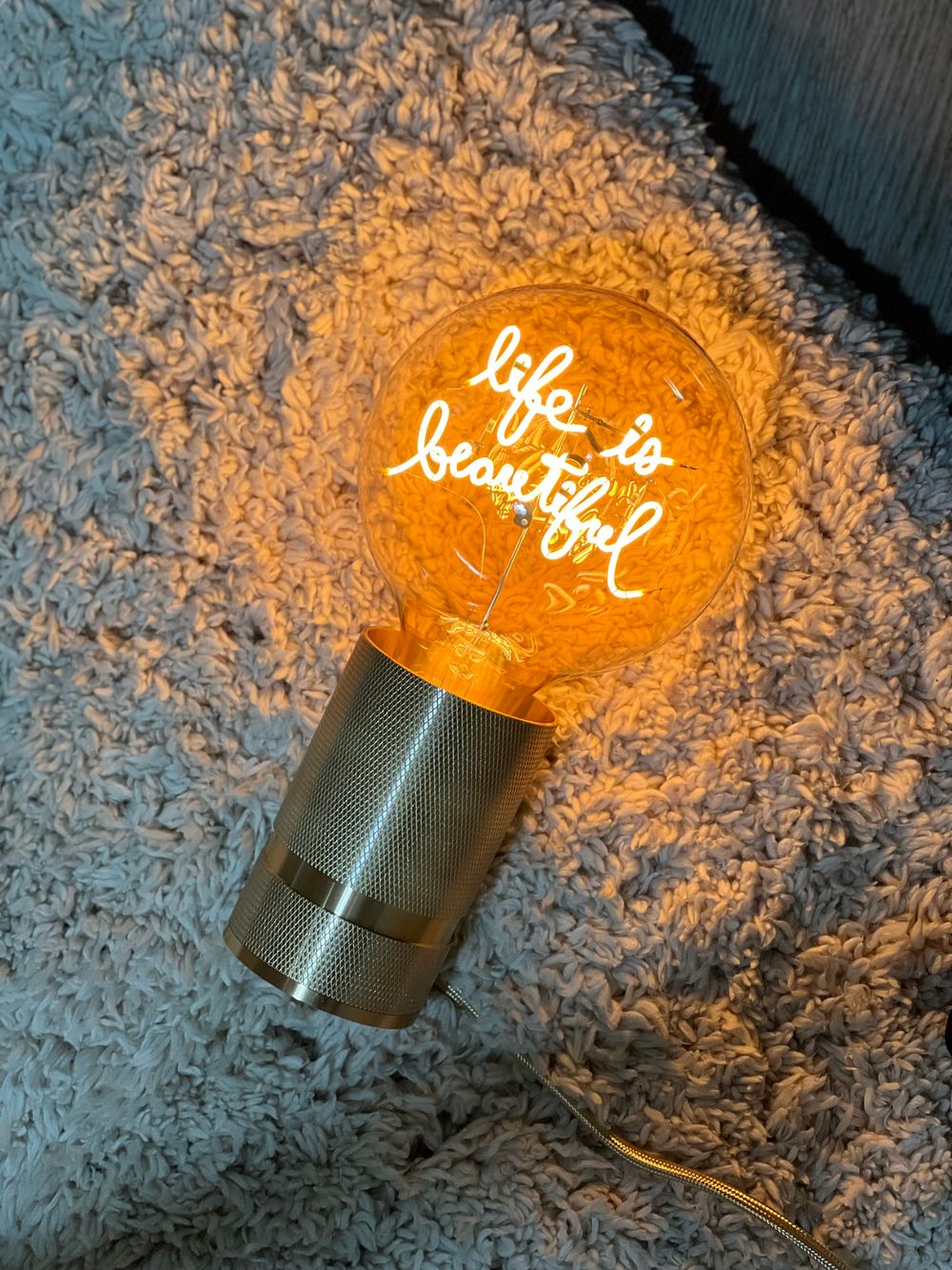 Lichtbron LIFE IS BEAUTIFUL - Amber ELM 904166