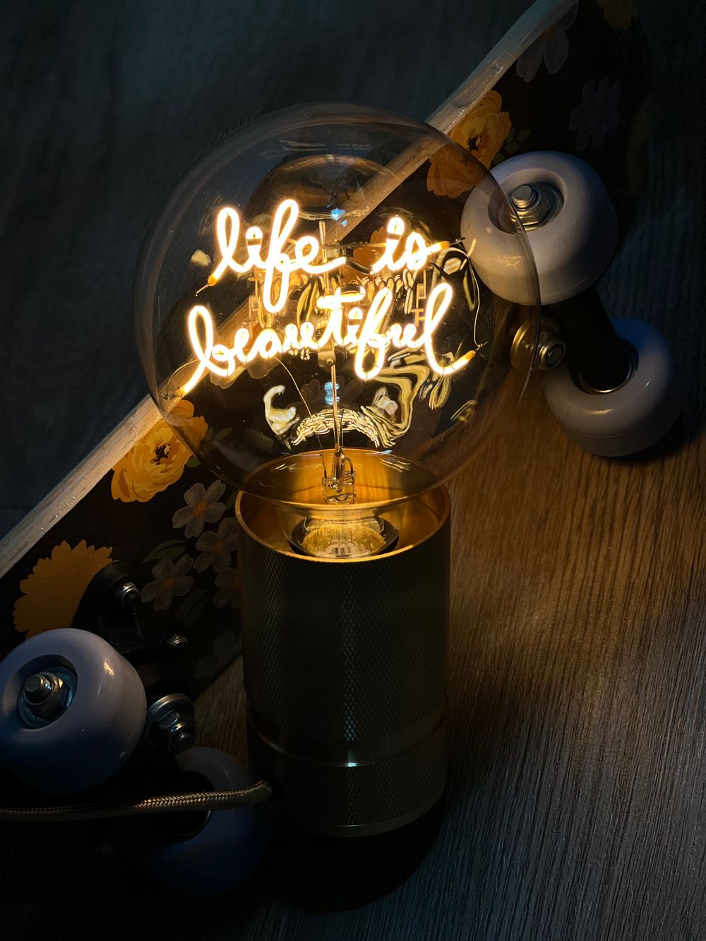 Lichtbron LIFE IS BEAUTIFUL - Amber ELM 904166