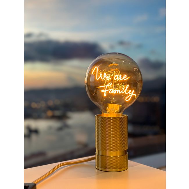 Lichtbron WE ARE FAMILY - Amber