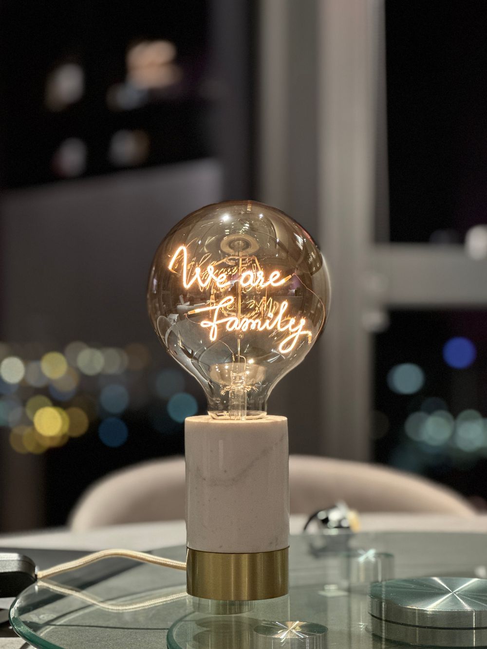 Lichtbron WE ARE FAMILY - Amber ELM 904259