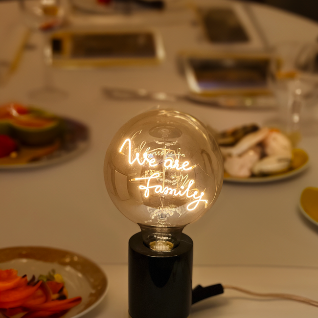 Lichtbron WE ARE FAMILY - Amber