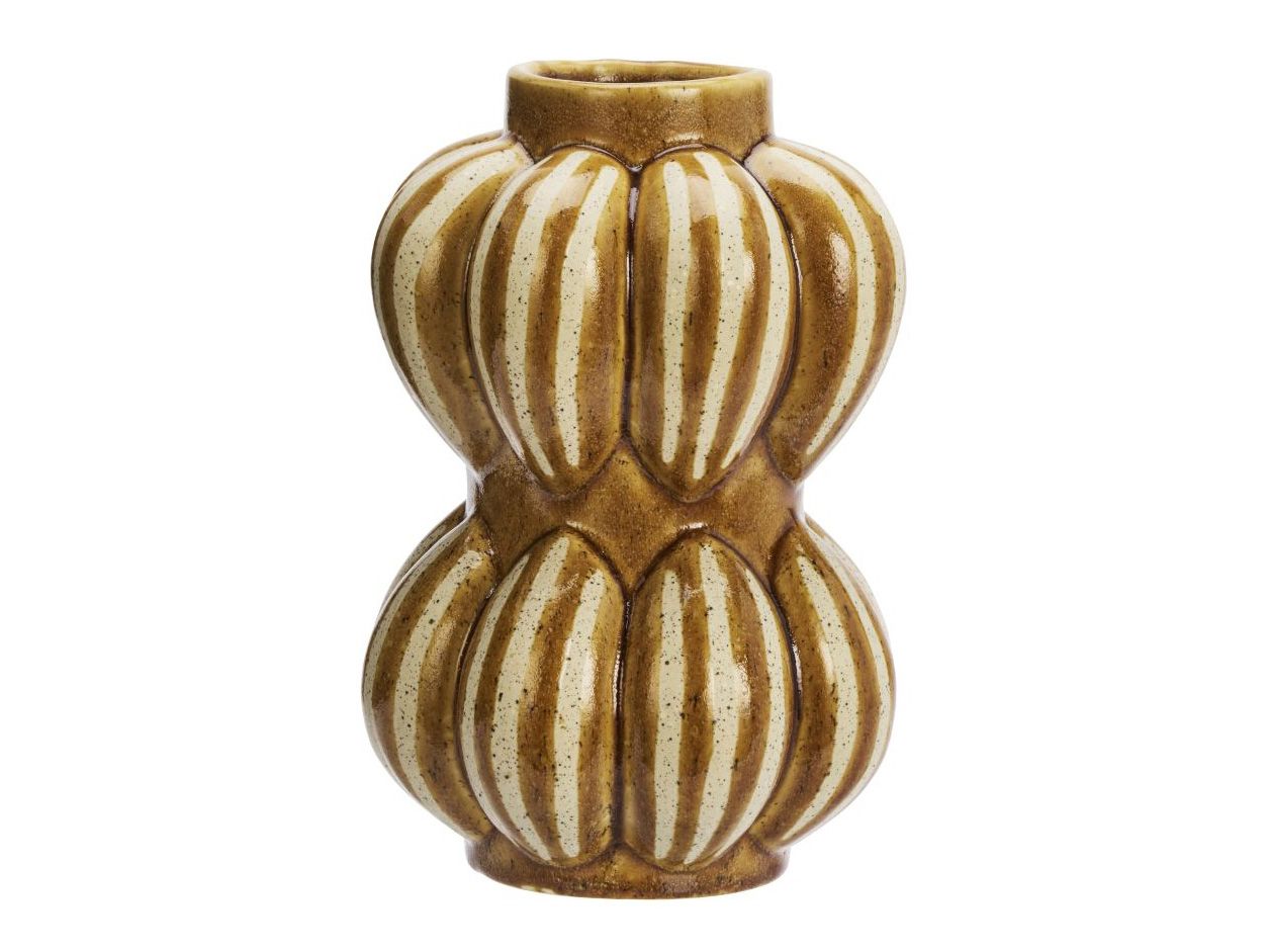 Vaas AURELIA - Mosterd/Naturel keramiek MAS V320912-40010