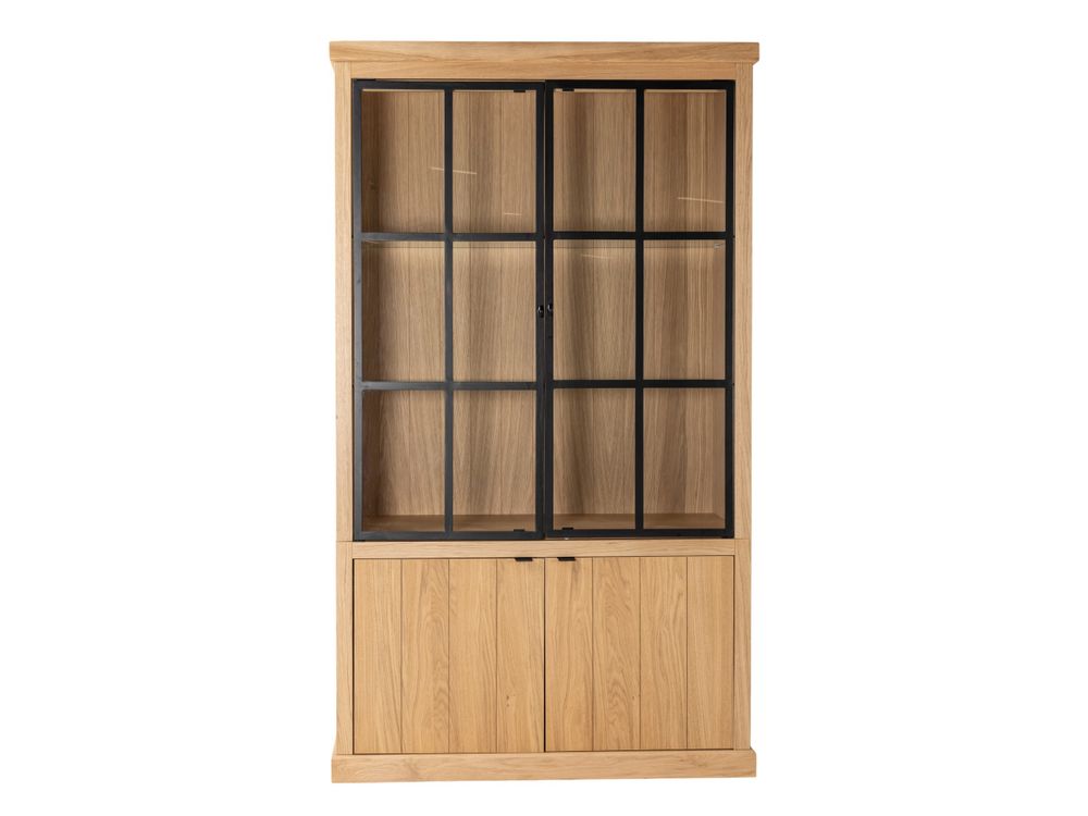 Vitrine BRIGHTON - Smoked oak/Glas FDF-7-TZ