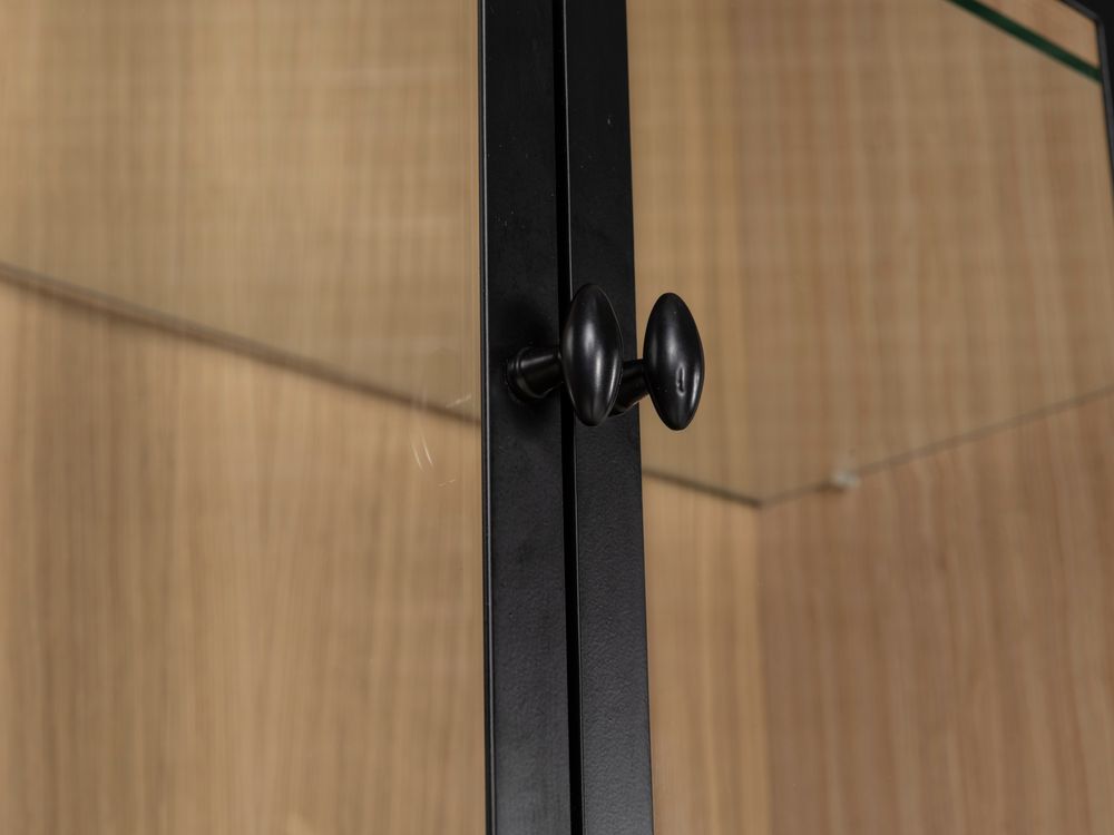 Vitrine BRIGHTON - Smoked oak/Glas FDF-7-TZ