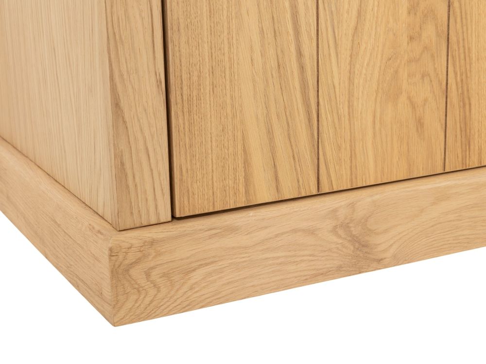 Vitrine BRIGHTON - Smoked oak/Glas FDF-7-TZ