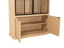 Vitrine BRIGHTON - Smoked oak/Glas FDF-7-TZ
