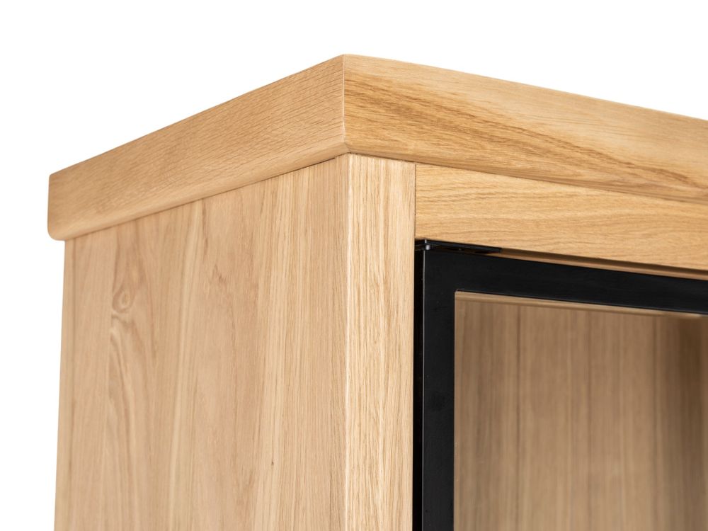 Vitrine BRIGHTON - Smoked oak/Glas FDF-7-TZ