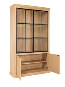 Vitrine BRIGHTON - Smoked oak/Glas FDF-7-TZ