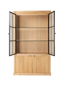 Vitrine BRIGHTON - Smoked oak/Glas FDF-7-TZ