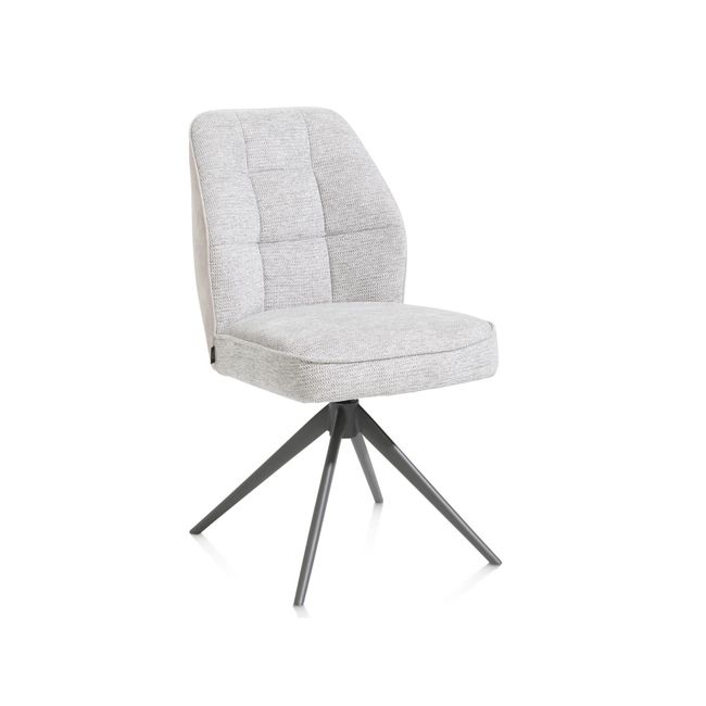 Draaibare eetkamerstoel BELL - Kiezel