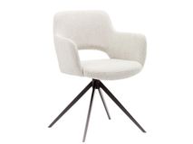 Draaibare eetkamerstoel SLIDE - Wit YLI SL ST-SR901-N