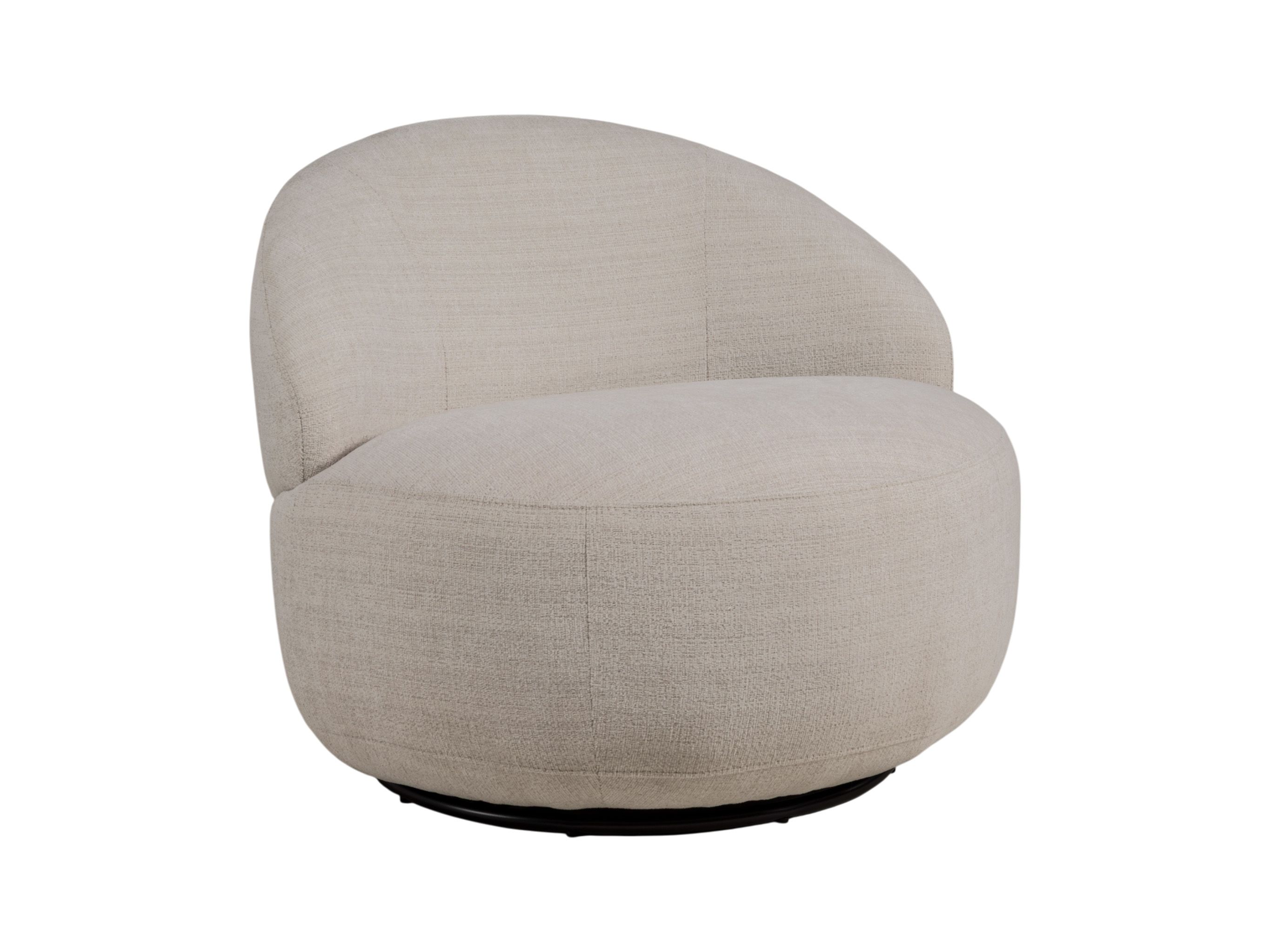 Draaifauteuil COCO - Crème KUK-5-000001-B-DC