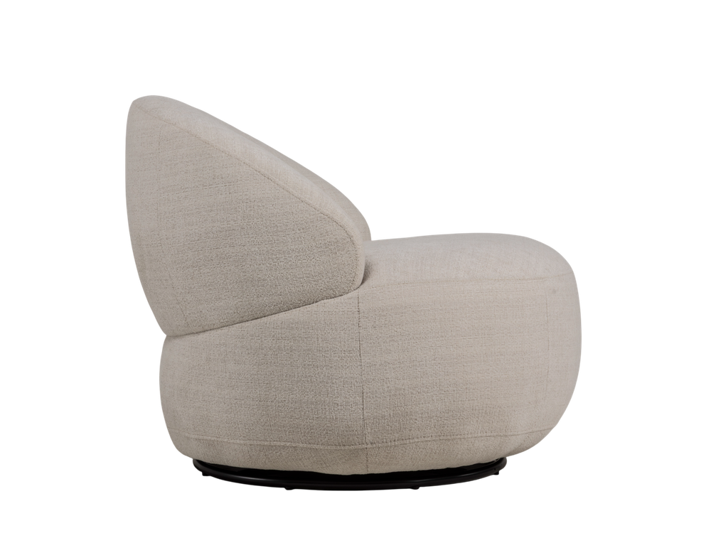 Draaifauteuil COCO - Crème KUK-5-000001-B-DC