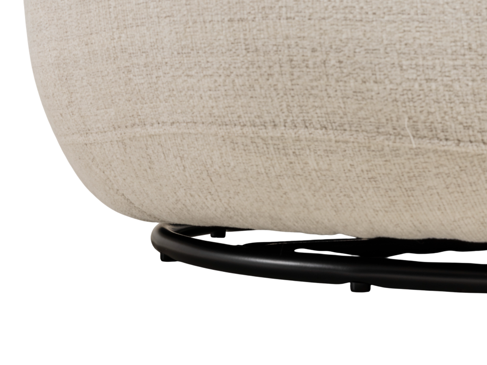 Draaifauteuil COCO - Crème KUK-5-000001-B-DC