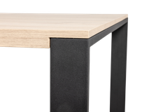 Eetkamertafel FAMOUS - Fresh oak/zwart metaal MXF-206-000004