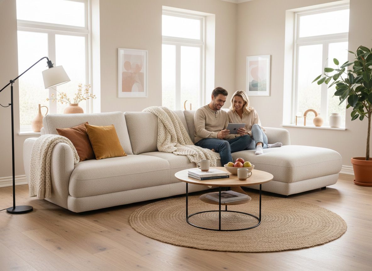 Hoekzetel OTTIE - Natural