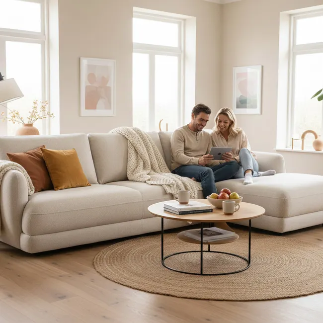 Hoekzetel OTTIE - Natural