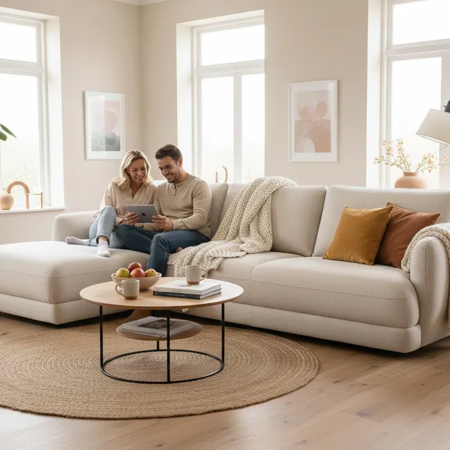 Hoekzetel OTTIE - Natural