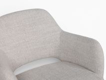 Draaibare armstoel OTTO - Natural MED-59-001-Z-OANAT01