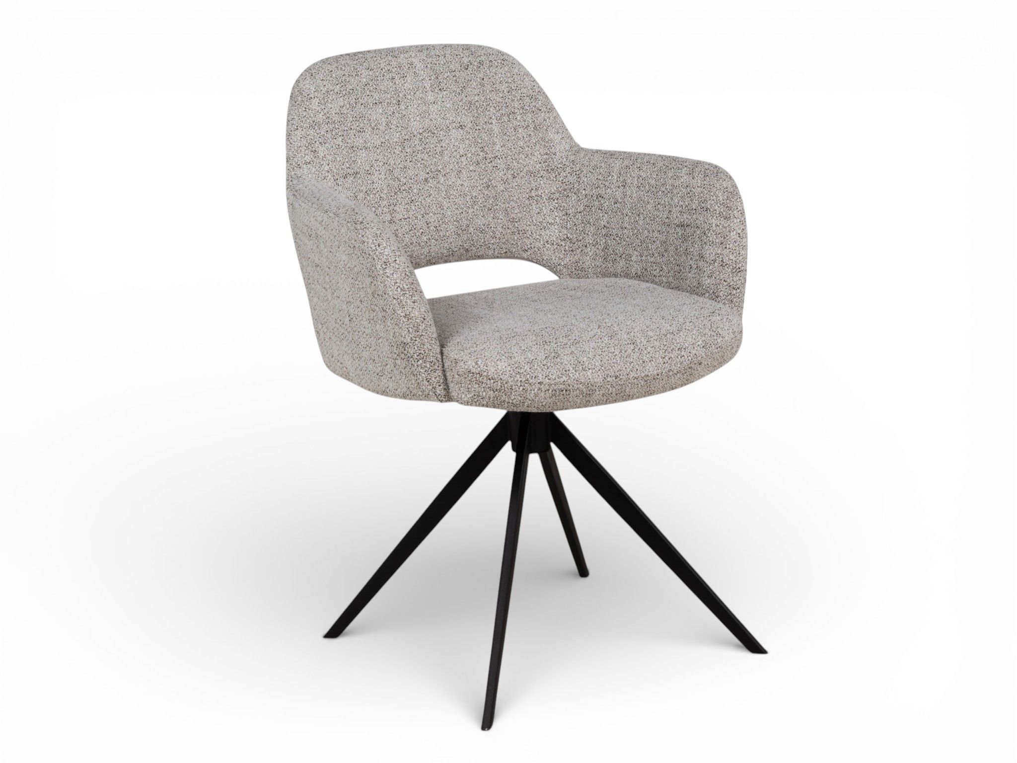 Draaibare armstoel OTTO - Ashgrey