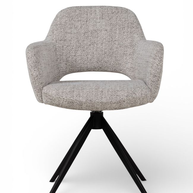 Draaibare armstoel OTTO - Ashgrey