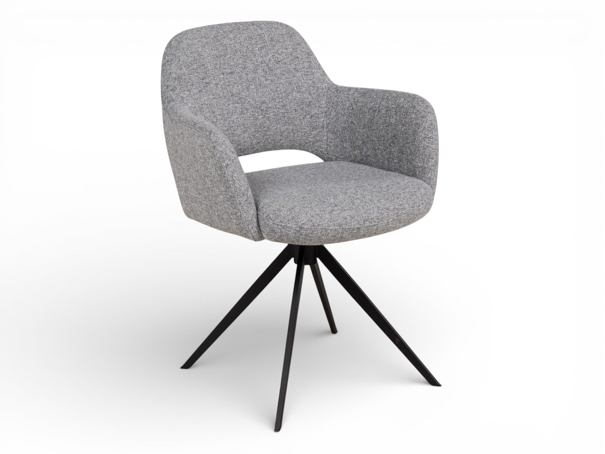 Draaibare armstoel OTTO - Ashgrey