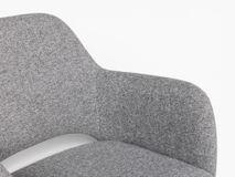 Draaibare armstoel OTTO - Bisque MED-59-001-Z-OAASH40