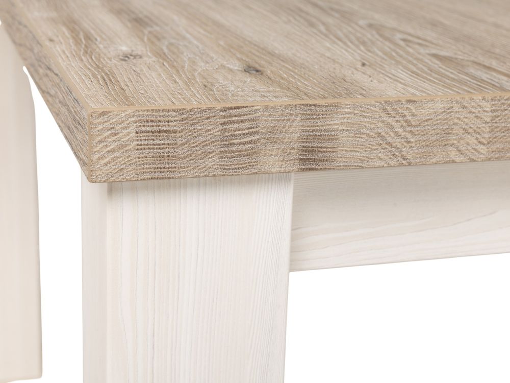 Eetkamertafel LIORA - Crystal Oak Light MBR-72-000001-K550-K465