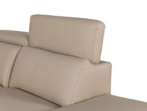 Hoekzetel LOUISA - Leder beige C-CAL-162-HKS2