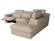 Hoekzetel LOUISA - Leder beige C-CAL-162-HKS2